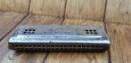 Mondharmonica Echo Bell metal, Muziek en Instrumenten, Blaasinstrumenten | Mondharmonica's, Ophalen of Verzenden, Gebruikt