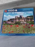 Puzzel 1000 stukjes landschap Frankrijk Dordogne, Comme neuf, 500 à 1500 pièces, Puzzle, Enlèvement ou Envoi