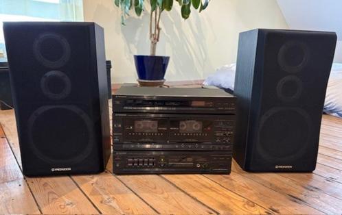Vintage Pioneer DC-X88Z Stereoketen, Audio, Tv en Foto, Stereoketens, Gebruikt, Cassettedeck, Tuner of Radio, Speakers, Pioneer