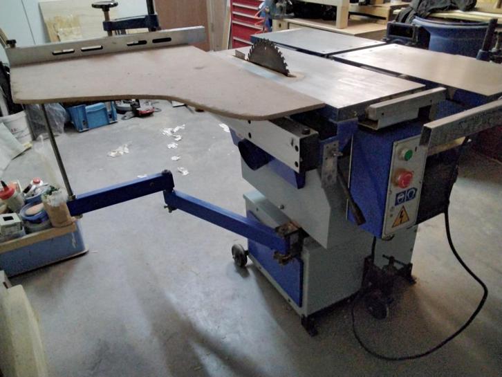 Combine 230V,vlak/vandikteschaaf,frees/langattafel,zaagtafel, Doe-het-zelf en Bouw, Gereedschap | Overige machines, Gebruikt, Ophalen