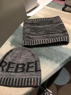 Muts en colsjaal grijs voor jongen, Ophalen, Zo goed als nieuw, Jongen, Setje