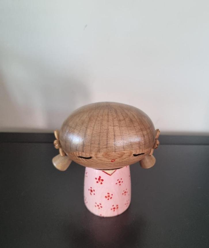 Schattige Creatieve Kokeshi van PvdK, Antiek en Kunst, Kunst | Beelden en Houtsnijwerken, Verzenden