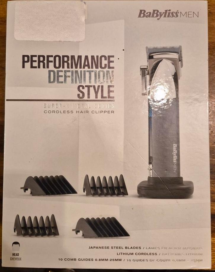 BaByliss Super-X Metal, Electroménager, Équipement de Soins personnels, Comme neuf, Soin des cheveux, Enlèvement ou Envoi