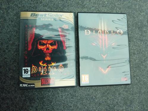 CIB Diablo II (2) et Diablo III (3), Consoles de jeu & Jeux vidéo, Jeux | PC, Comme neuf, Enlèvement ou Envoi