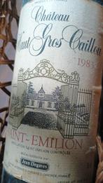 Saint-Emillion  Chateau Haut Gros Caillou, Verzamelen, Wijnen, Ophalen, Zo goed als nieuw
