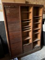 Antieke Roldeurkast, Huis en Inrichting, Ophalen, Gebruikt, Eikenhout