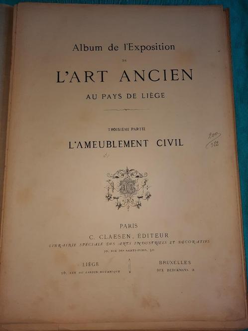 L'art ancien au Pays de Liège - Album de l'exposition, Antiek en Kunst, Kunst | Tekeningen en Fotografie, Ophalen