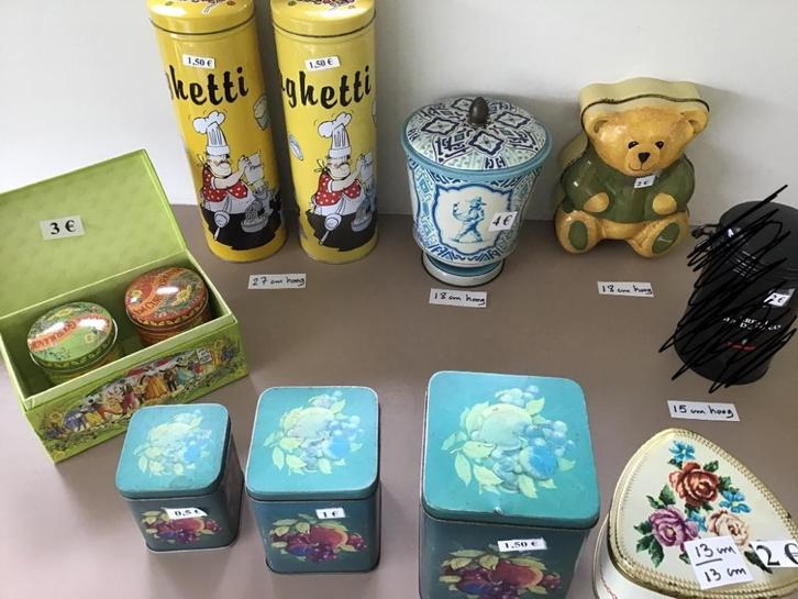 10 tal blikken aan spotprijzen, Verzamelen, Blikken, Zo goed als nieuw, Ophalen of Verzenden