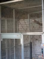 Volière aluminium grillage epais galva perroquet, Animaux & Accessoires, Enlèvement ou Envoi, Volière