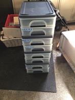 Stapelbare  dokumenten bakjes, Ophalen, Zo goed als nieuw, Bureau