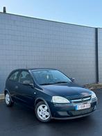 Opel corsa 1.0i euro4 + navigatie + gekeurd vvk, Voorwielaandrijving, Stof, Zwart, Blauw