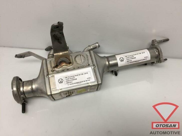 vw touareg audi q7 q8 2018 egr koeler 3.0tdi 059131508am, Auto-onderdelen, Uitlaatsystemen, Volkswagen, Gebruikt