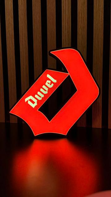 Boîte à lumière Duvel, batterie externe et LED incluses, Enlèvement ou Envoi, Neuf