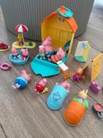 Peppa Pig set camping/zee & strand/speeltuin/feest/koets, Kinderen en Baby's, Speelgoed | Buiten | Speelhuisjes, Ophalen of Verzenden
