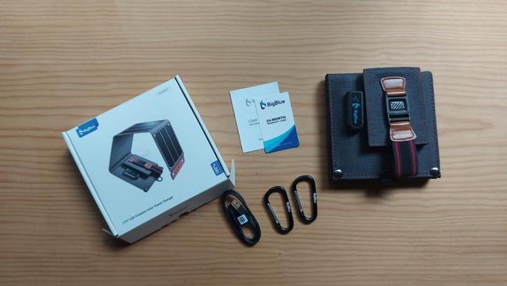 BigBlue Solarpowa 14W Zonnelader, Sport en Fitness, Bergsport en Wandelen, Nieuw, Overige typen, Ophalen of Verzenden