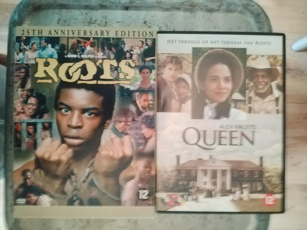 Roots pakket (Roots en Queen), CD & DVD, DVD | TV & Séries télévisées, Comme neuf, Drame, Coffret, À partir de 12 ans, Envoi
