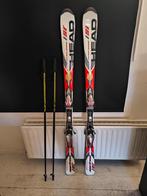 Ski's Head met stokken, Sport en Fitness, Ophalen, 140 tot 160 cm, Zo goed als nieuw, Carve
