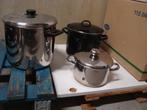 lot de casseroles, Huis en Inrichting, Keuken | Potten en Pannen, Gebruikt, Ophalen, Kookpan of Snelkookpan