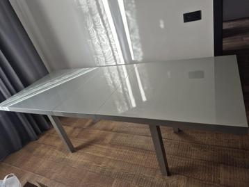 À vendre : Table de bureau grise  beschikbaar voor biedingen