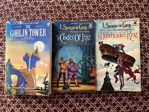 Boekenreeks The Reluctant King, L. Sprague De Camp, Boeken, Fantasy, Gelezen, Ophalen of Verzenden