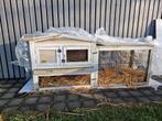 Konijnenhok te koop met toebehoren, Dieren en Toebehoren, Ophalen, Gebruikt, Hok, Konijn