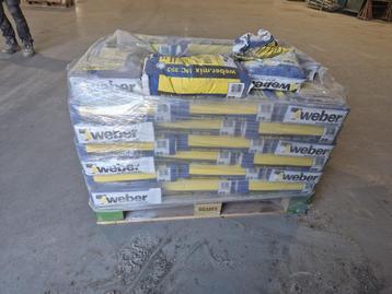 Weber Beamix Lijmmortel 392 niet zuigende steen Wit nr. 2000 beschikbaar voor biedingen