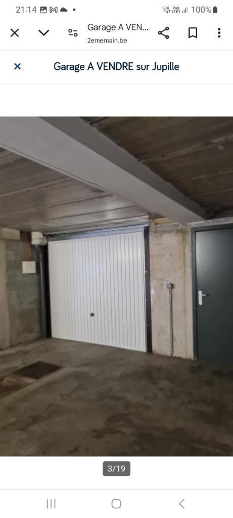 Magnifique garage sécurisé à vendre sur Jupille, Immo, Garages en Parkeerplaatsen, Luik (stad)