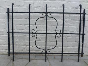 Protection fenêtre grillage grille barrière noir fer forgé, Enlèvement ou Envoi, Utilisé, Fer, Autres types