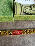 Gucci armband mannen (verguld goud), Ophalen of Verzenden, Goud, Goud