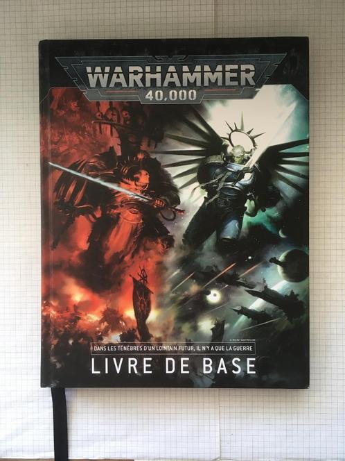 Livre de base de Warhammer 40000 V9, Hobby & Loisirs créatifs, Wargaming, Comme neuf, Warhammer 40000, Enlèvement ou Envoi