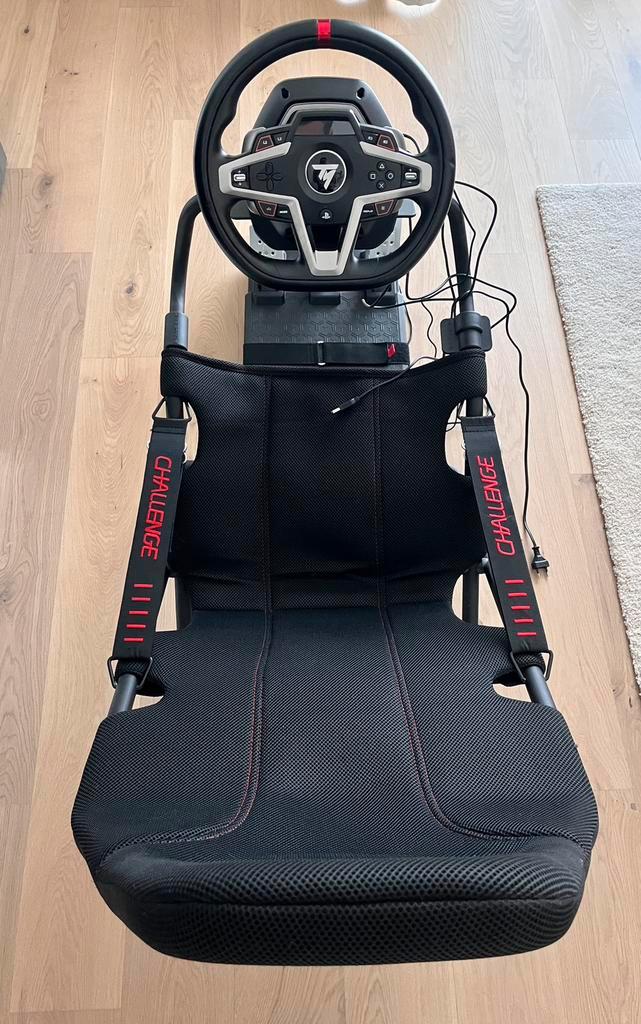 Playseat Challenge + Thrustmaster T248 + Gran Turismo 7 PS4, Games en Spelcomputers, Spelcomputers | Sony Consoles | Accessoires