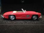Mercedes-Benz 300 SL Roadster 1957 - 1:18, Ophalen of Verzenden, Zo goed als nieuw, Auto, Burago