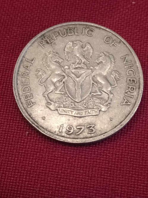 NIGERIA 10 Kobo 1973, Postzegels en Munten, Munten | Afrika, Losse munt, Nigeria, Ophalen of Verzenden