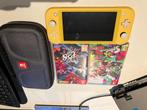 Nintendo Switch Lite + Games, Ophalen, Geel, Gebruikt, Met beschermhoes of tas