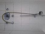 Douche met mengkraanwerk en douchetub, Ophalen, Gebruikt, Chroom, Douche