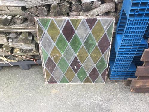 Glasraam met lood tussen, Antiek en Kunst, Antiek | Glaswerk en Kristal, Ophalen