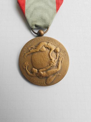 Medaille wereldpostzegelvereeniging 1924