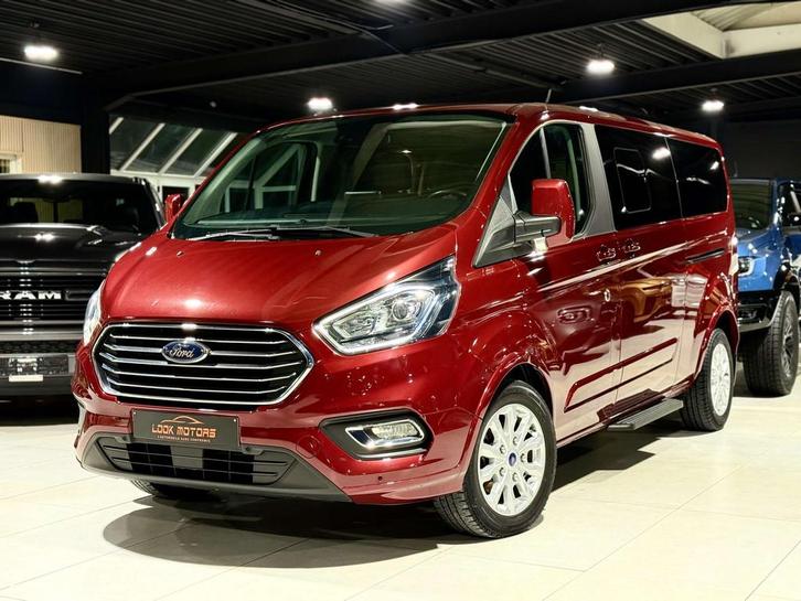 Ford Tourneo Custom TITANIUM-X LONG 2.0 TDCI 130CV 8 PLACES, Auto's, Ford, Bedrijf, Te koop, Overige modellen, ABS, Achteruitrijcamera
