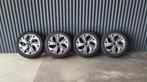 4 jantes Citroen C4 picasso avec 4 pneus 205 55 R17, Auto-onderdelen, Banden en Velgen, Ophalen, Gebruikt, Banden en Velgen, 17 inch