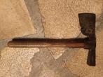 Oude franse bijl - hamer dakwerker, ardoisier, Antiek en Kunst, Verzenden