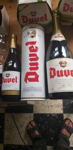 Duvel fles 75cl met koker + Duvelfles 1,5 liter, Verzamelen, Biermerken, Ophalen, Nieuw, Duvel