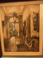 Oude originele lithografie, Ophalen