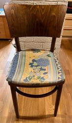 4 chaises en bois avec cousin, Antiquités & Art, Enlèvement