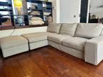 IKEA KIVIK 3-zitsbank + voetsteun - opbergruimte, Ophalen, Gebruikt, Minder dan 75 cm, 150 tot 200 cm
