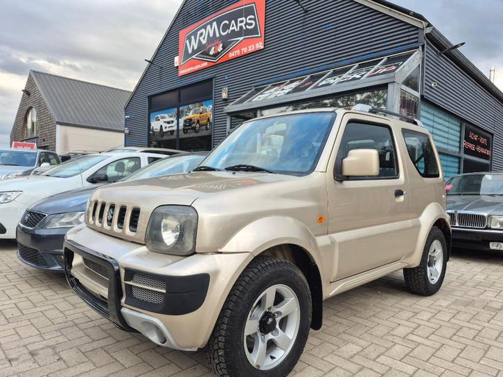 Suzuki Jimny 4x4 1.3 benzine slechts 62401 km, Auto's, Suzuki, Bedrijf, Te koop, Jimny, 4x4, ABS, Airbags, Alarm, Centrale vergrendeling