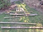 Gratis houten balken en planken, Ophalen, Gebruikt, Balk