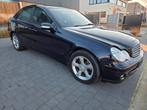 Mercedes-Benz c180 kompressor automaat, Auto's, Mercedes-Benz, Automaat, Achterwielaandrijving, Zwart, Blauw