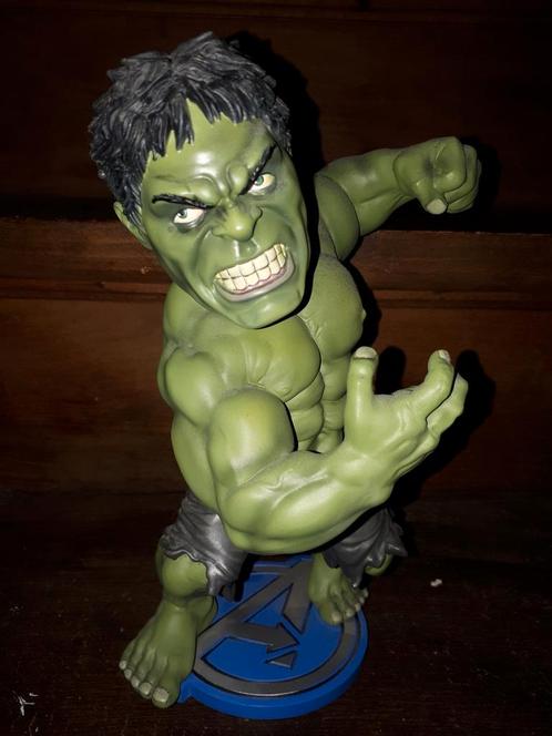 Hulk Avengers Bobblehead, Kinderen en Baby's, Speelgoed | Actiefiguren, Zo goed als nieuw, Ophalen