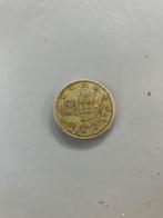 50 cent aenta 2002 Griekenland met F in ster, Postzegels en Munten, Ophalen of Verzenden, Griekenland, 50 cent, Losse munt