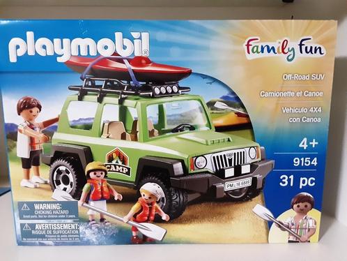 SUV Playmobil avec canoës - complet, Enfants & Bébés, Jouets | Playmobil, Comme neuf, Ensemble complet, Enlèvement ou Envoi